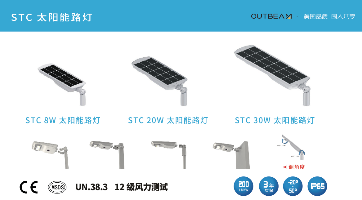 开云官方在线入口STC系列LED太阳能路灯